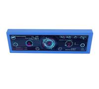 Airshi Moniteur de Température PC de 8,8 Pouces Moniteur de Température de Matériel CPU Professionnel Angles de 178 Degrés Résolution 1920x480 Personnalisable pour PC (Blue), Airshig164wog9du-14