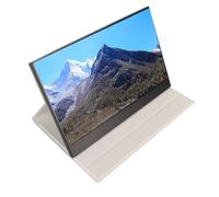 Airshi Moniteur Portable 15,6 Pouces, Moniteur de Réunion Portable 1080P Plug and Play pour Ordinateur Portable (Prise UE)