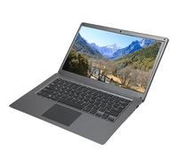 Airshi Ordinateur Portable HD 14,1 Pouces, Ordinateur Portable Fin et Léger 8 Go DDR4 WiFi 100-240 V Prise en Charge de la Carte Mémoire pour l'étude (Prise UE 1 to)