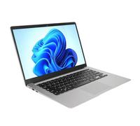 Airshi Ordinateur Portable HD 14,1 Pouces, Résolution 1920 X 1080 6 Go de RAM 256 Go SSD 100-240 V 6000 MAh Batterie Ordinateur Portable 14,1 Pouces Double Haut-parleurs Stéréo