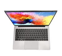 Airshi Ordinateurs Portables, Interfaces Multiples 6 Go de RAM 1 to HD pour Ordinateur Portable Stéréo Double Haut-parleurs 100-240 V 14 Pouces 2K IPS Display Léger pour