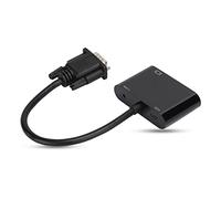 Airshi Prend en Charge Le Convertisseur ABS à Détection Automatique, Le Convertisseur Vidéo HD Plug and Play pour Projecteur d'ordinateur, Câble Convertisseur