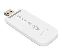 Airshi Routeur mobile, Interface USB 4G LTE Routeur WiFi Blanc 150 Mbps pour ordinateur portable