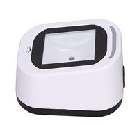 Airshi Scanner de Codes-Barres, Scanner de Codes-Barres USB Longue Durée pour Le Bureau pour la Maison pour Le supermarché (Blanc)