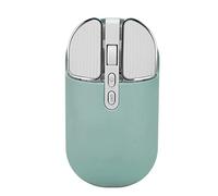 Airshi Souris Fille, Silent Click 500mAh Batterie 4800fps Design Moderne 2 Modes sans Fil Souris sans Fil pour Bureau (Vert foncé)