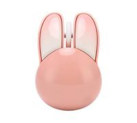 Airshi Souris Kawaii, Souris Fil 2,4 G, Portée Efficace de 33 Pieds, sensibilité DPI Réglable, Conception Symétrique pour Bibliothèque pour Enfants (#1)