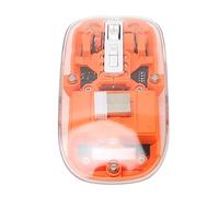 Airshi Souris sans Fil, Plug and Play, Lumières Respiratoires Colorées, Mini Souris, 3 Modes de Fonctionnement pour Le Bureau