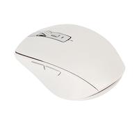 Airshi Souris sans Fil, Portée de Travail de 32,8 Pieds, Souris de Jeu à éclairage 12 Rvb, Connexion Double Mode pour Ordinateur pour (White)