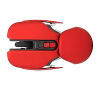 Airshi Souris sans Fil, Souris d'ordinateur Portable DPI Réglable, Contrôle Précis pour l'école, Le Bureau, la Maison (Rouge)