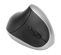 Airshi Souris Verticale sans Fil, Connexion sans Fil 2,4 GHz Conception de Souris Verticale Ergonomique pour la Maison (Gris)