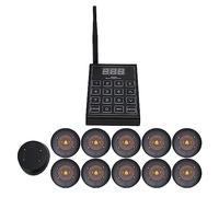 Airshi Téléavertisseur de Restaurant, Mode d'enregistrement du d'apprentissage Dissipation Rapide de la Chaleur 10 Téléavertisseurs Invités Réduction du Bruit Système de