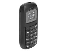 Airshi Téléphone Portable déverrouillé, écran de 0,66 Pouces, Son Clair, Double Carte SIM, Double Veille, Lecteur de Musique à Faible Rayonnement, Mini Téléphone Portable pour la