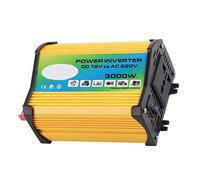 Airshi Transformateur de Puissance de Voiture, Convertisseur de Puissance, Lecteurs de DVD Multifonctions Haut de Gamme Kindle Lights pour TV (12V à 220V)