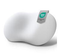 AIRSKY Oreiller Ergonomique Cervical Memory Foam Memoire Forme Coussin Cervicales Orthopédique de Forme pour Les Dormeurs sur Le Côté, Le Dos et Le Ventre 68 x40 x11.5cm (Blanc)