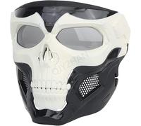 Airsoft Crâne Masque De Protection Intégral Masque De Cagoule Réglable pour Les Sports De Plein Air CS Cosplay Masque De Crâne Tactique
