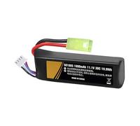 Airsofts Batterie 3S 11,1 V 1800 mAh 501865 Jouet électrique rechargeable 11,1 V Batterie 3S 30C