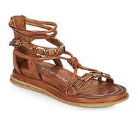 Sandales plates femmes Airstep / A.S.98 POLA SQUARE Marron 40