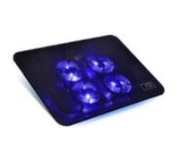 Advance Refroidisseur pour ordinateur portable AirStream VE-NB57 jusqu'à 17" 4x80mm LED bleu Noir