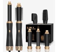 Airstyler Hair Styler 5 en 1 Brosse Soufflante Air Styler set Airbrush Fer a Boucler Brosse Soufflante Brosse Lissante Pour Cheveux, Kit de coiffure Pour Sécher