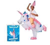 AirSuit® Déguisement Gonflable Licorne | Costume Gonflable Humour | Qualité Premium | Taille Adulte 160 à 190cm | Polyester | Agréable à Porter | Résistant | Système de Gonflage Inclus | OriginalCup®