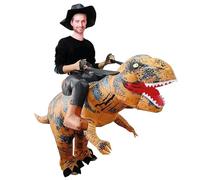 AirSuit® Déguisement Gonflable T-Rex | Costume Gonflable Humour | Qualité Premium | Taille Adulte 160 à 190cm | Polyester | Agréable à Porter | Résistant | Système de Gonflage Inclus | OriginalCup®