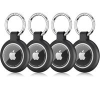 Airtag,Airtag Secure Holder,Apple Airtags Silicone Case,Scratch Resistant And Waterproof,4 Pieces For Air-Tag With Transparent Front Cover.[K3]