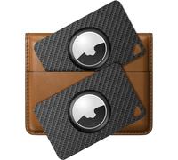 Airtag Card Holder Super Thin 0.01cm 5g Carbon Fiber Card Holder Lightweight Durable Never Fall For Wallet,Handbag,Handbag