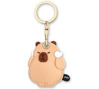 Airtag Keyring Cute Pu Case For Apple Airtag,Portable Key Finder For Keys Children Pets [Key Ring Access Control] (Airtag Not Included).[K133]