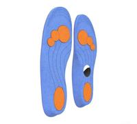 Airtag, semelles anti-perte pour airtag, confortables, réglables et idéales pour tous les âges, protection de semelle intérieure anti-perte pour enfants et personnes âgées (bleu, 150 mm)