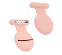 Airtag Tracker GPS caché pour enfants, personnes âgées, animaux domestiques, vêtements - Plus sûr que la montre, porte-clés (Pro, rose, 2 pièces)