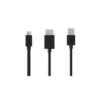 Airtame AirCord AT-AC Câble HDMI + USB vers USB Type-C Mâle-Mâle Noir - Connecteurs droits, 1 pièce