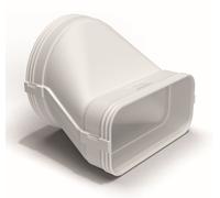 Airtec OptimAIRo 125 Adaptateur Transition Hotte Conduit Plat 175x80mm Ø150mm