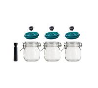 Airtender Bocaux sous vide 3 pièces 1l vert - AT8404