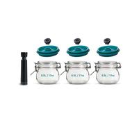 Airtender Bouchons sous vide Airtender pour bocaux. lot de 3 0.5L