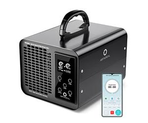 Airthereal MA10K-PRO SMART Générateur d’ozone WLAN & Appareil à ozone - Éliminateur d’odeurs, désodorisant et stérilisateur - avec puissance d’ozone réglable et minuterie pour pièces de toute taille -