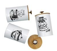 Airtight Coffee Canister, Household Tea Powder Container, Food Storage Container with Secure Seal, Coffee and Bean Holder, Kitchen Storage Jar with Easy Access, Canisters for Grounds Beans Sugar