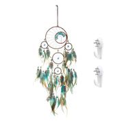 AIRTILY 1 Morceau De Receveur De Rêve Et 2 Morceaux De Crochets en Plastique, Tentures Murales À Domicile, Étiquette De Printemps Créative Et Cadeau d'anniversaire pour Les Enfants.