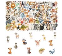 AIRTILY 100 Ballons De Dessins Animés, Autocollants Imperméables, Autocollants De Graffitis Sucrés, Peuvent Décorer des Valises, Une Bouteille d'eau, Une Guitare.