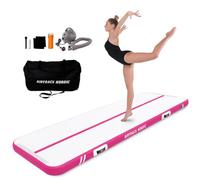 AirTrack Nordic Standard Air Track 3m/4m/5m/6m/7m/8m avec pompe à air électrique - Tapis de gym gonflable - Durable et facile à transporter Tapis de gymnastique, Piste gonflable, Tapis tumbling