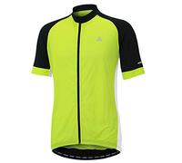 Airtracks Pro Team Line Maillot de cyclisme fonctionnel à manches courtes Noir fluo Taille L