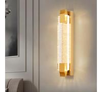 AIRUI Applique Murale LED en Cristal Moderne Tricolore, Applique pour Salon | Chambre à Coucher, Chevet, Couloir, Escaliers, Décoration D'intérieur De Luxe