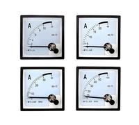 AIRUIXI ampèremètre Ampèremètre AC à pointeur SQ-72 72 * 72 mm 1A 2A 3A 5A 10A 15A 20A 30A 50A Ampèremètre analogique série SQ-72 Taille 72x72 mm CZ-72(50A(5A))