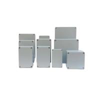 AIRUIXI Boîte de dérivation Boîte en métal IP67 Boîte extérieure en Aluminium moulé résistant aux Hautes températures Trou d'installation en Usine Boîte de jonction électrique(FA5-1 220x145x55)