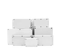 AIRUIXI Boîte de dérivation Boîtier extérieur avec Oreilles Boîtier en Plastique Boîtier de Projet électronique Boîtier de jonction d'instrument(160-110-95)