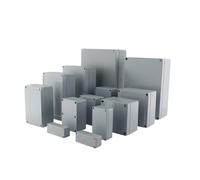 AIRUIXI boîte de jonction en Aluminium Boîte de jonction en Aluminium moulé IP67 Boîtier électronique Boîtier en Alliage Industriel Boîte métallique for Projet extérieur(FA20-1 175x80x80)