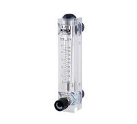 AIRUIXI Débitmètre à Flotteur Débitmètre d'air réglable LZT-15T, Type Panneau(2-20m3 h)