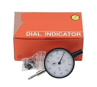 AIRUIXI indicateur à Cadran 2046S Comparateur à Cadran à Piston Standard, jauge de 10 mm, Outil de Test et d'inspection for multimètre