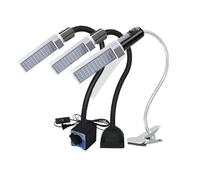 AIRUIXI Lampe pour Machine CNC Lampe de Travail à LED for Machine-Outil, éclairage d'atelier CNC, Lampe en Forme de maïs for équipement Industriel 110-220 V(Round Magnet 10W,EU)