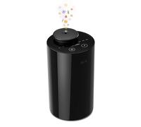 Airversa Diffuseur d'huiles essentielles sans Eau. Nébuliseur à Batterie, Mini arôme - Machine. Aromathérapie, 4 minuteurs, 3 Niveaux de Vapeur. pour la Maison, la Voiture, Le Bureau. AN6 Noir