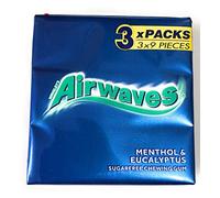 Airwaves Chewing-gums Menthol et Eucalyptus 37 g